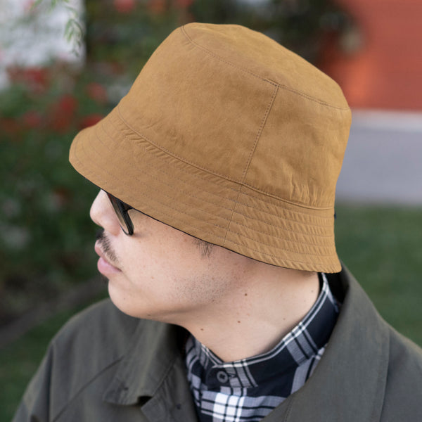 Cali Gold Wax Cotton Nylon Poplin Joyride Bucket Hat