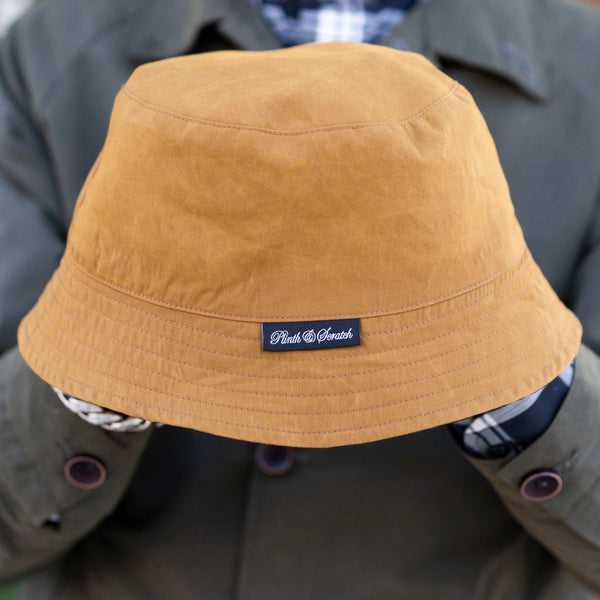 Cali Gold Wax Cotton Nylon Poplin Joyride Bucket Hat