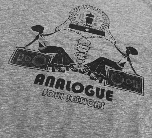 Analogue Soul Sessions Boat Neck Short Sleeve T-shirt
