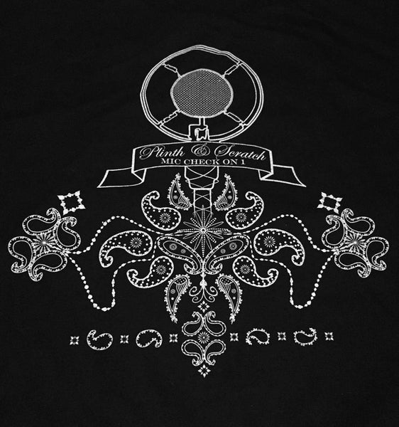 Mic Check On 1 Black T-Shirt