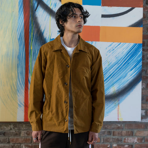 GOLD / ゴールドSILK NEP TWILL RAILOAD JACKET TanJacket5_large.jpg?v=1656620292